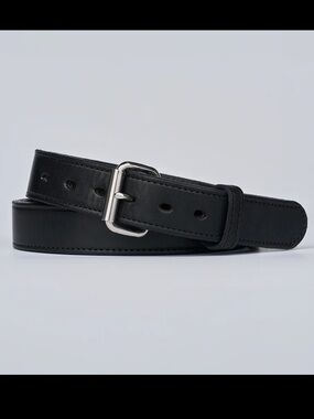 Hanks Belts Men’s Steel Core Heavy Duty Black Leather Belt Size 42
